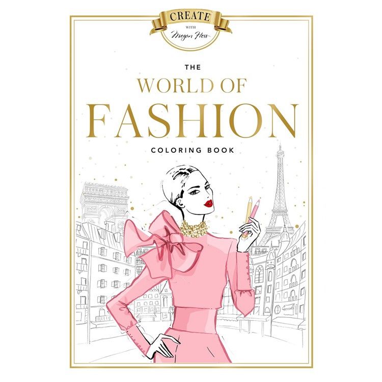 CB Megan Hess: The World of Fashion Coloring Book