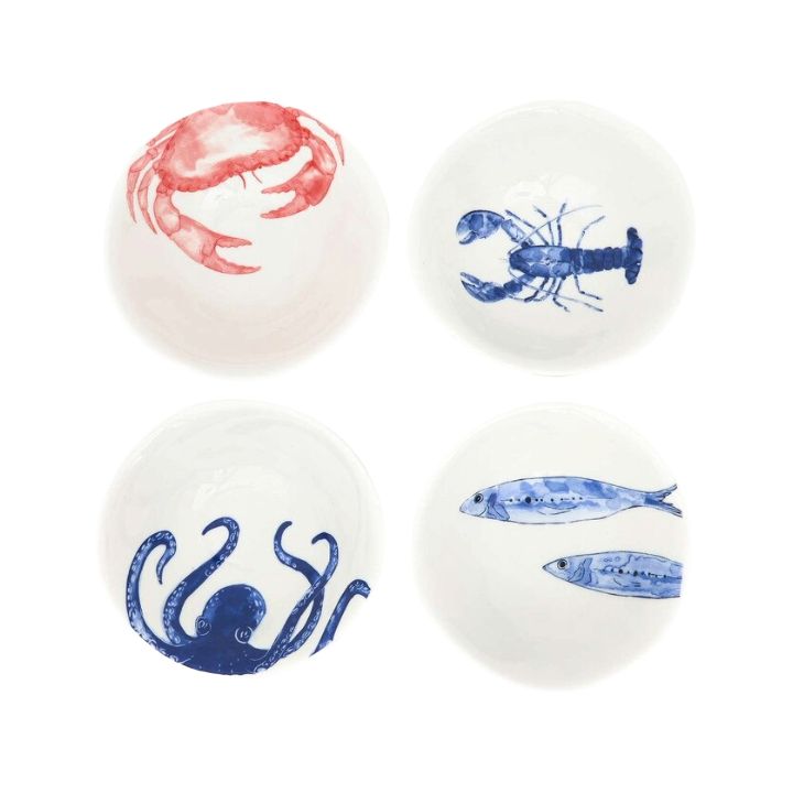 BA Marine Life Ceramic Bowls