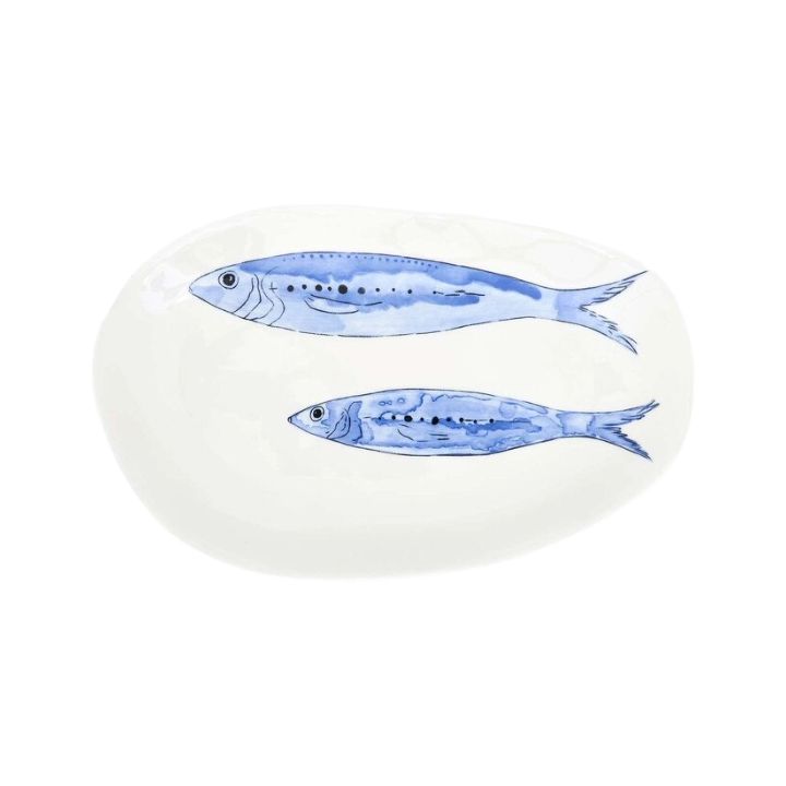 BA Fish Ceramic Plate
