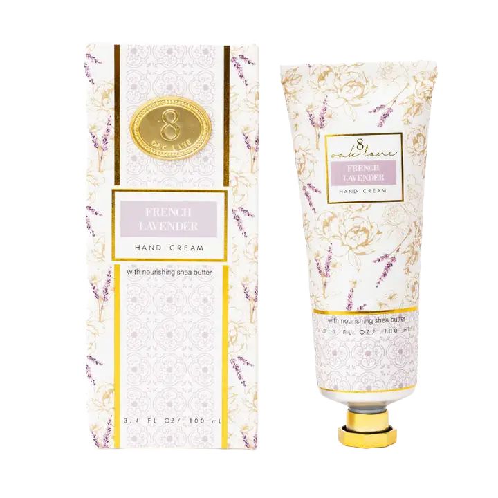8O French Lavender Boxed Hand Cream