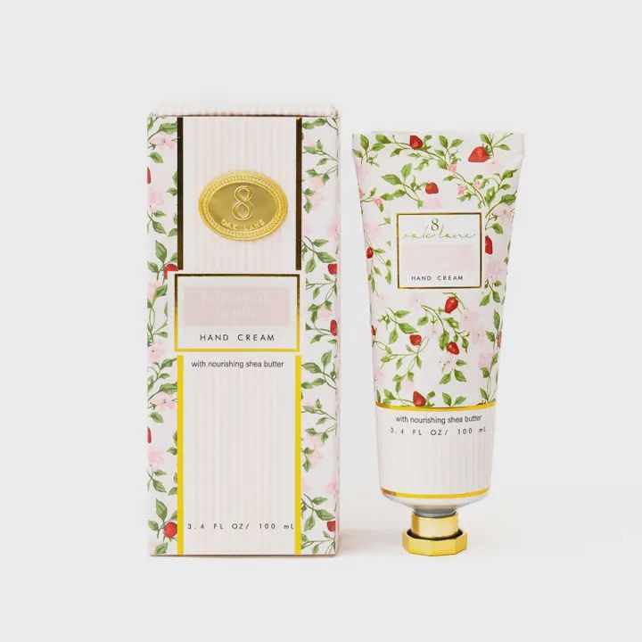 8O Botanical Berry Boxed Hand Cream