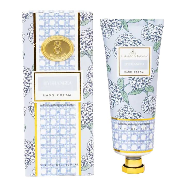 8O Hydrangea Stem Boxed Hand Cream