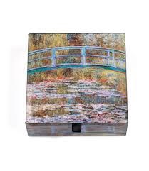 VA The Water Lily Pond Keepsake Box