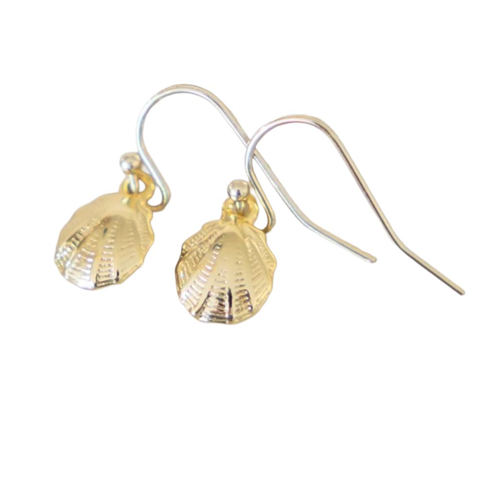 GJ Happy Clam Gold Earring