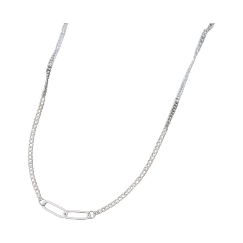 GJ Forever Silver Necklace