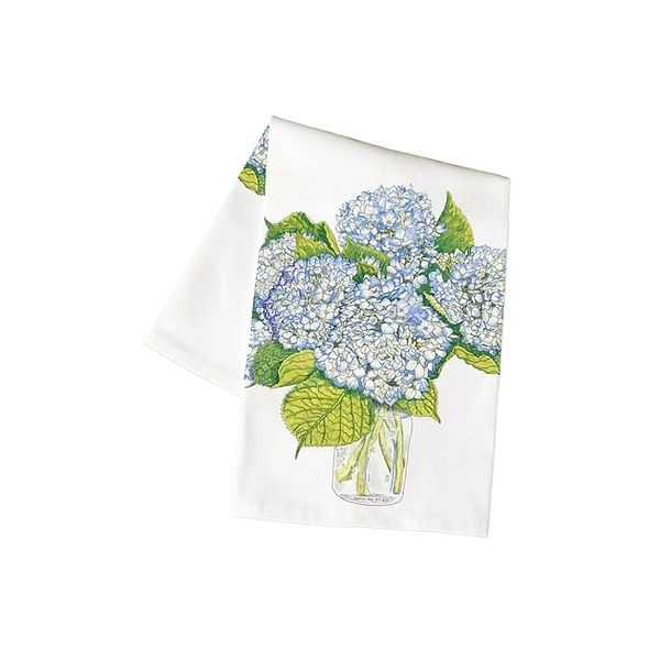 VC Nantucket Blooms Tea Towel