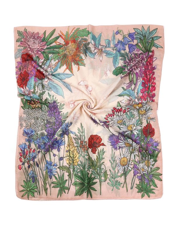 JC Multicolor Wildflower in Full Bloom Scarf