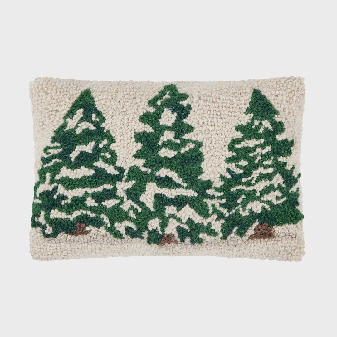 PH Pine Trees Trio Hook Pillow