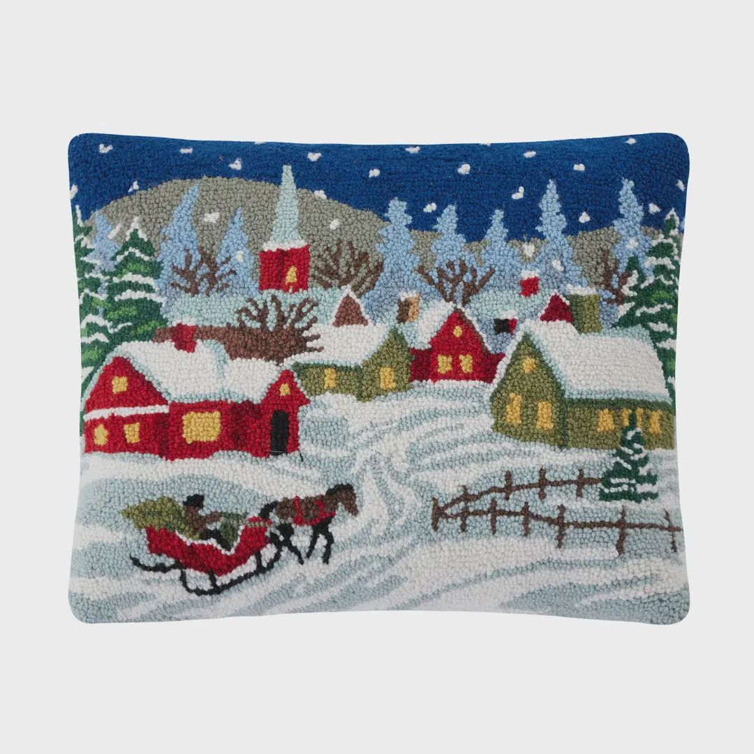 PH Snowy Night Hook Pillow