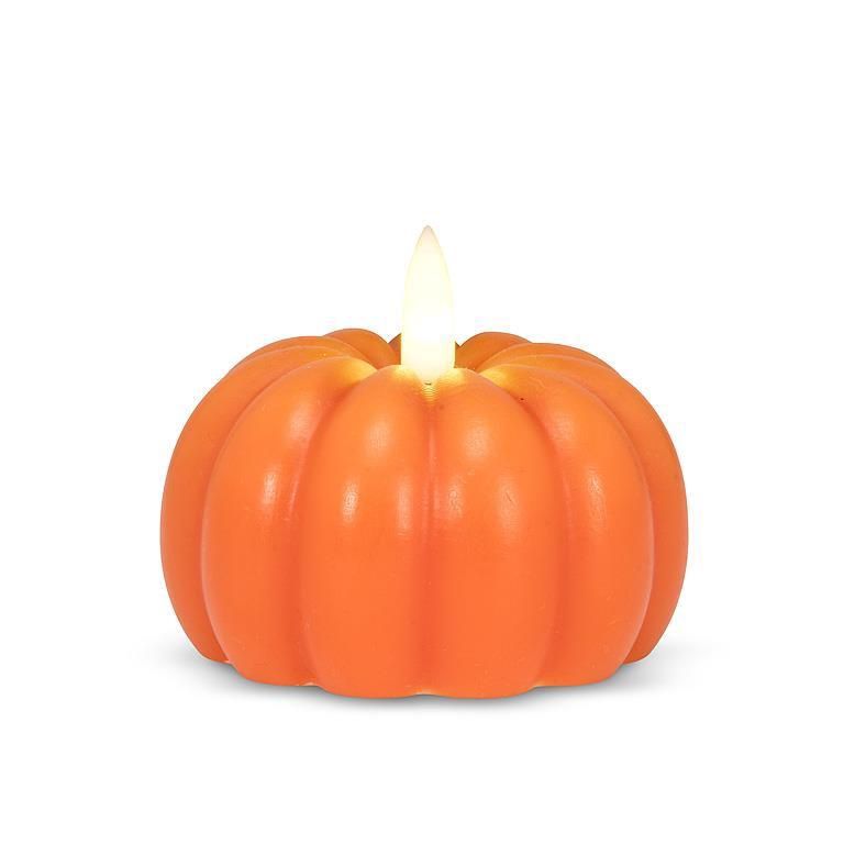 AB LED Pumpkin Candle