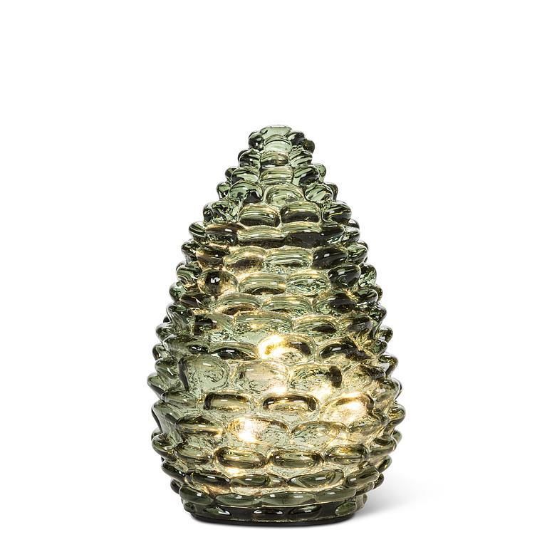 AB Green Medium Pinecone LED Light