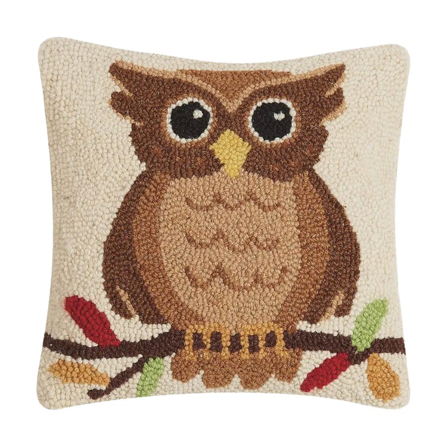 PH Fall Owl Pillow