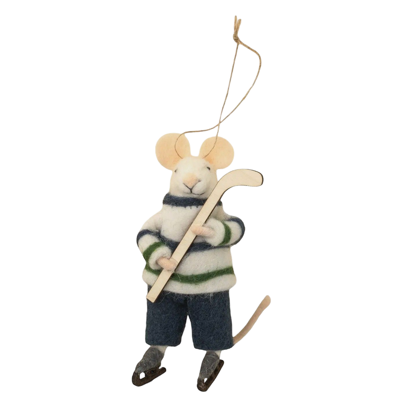 IT Hockey Hal Mouse Ornament