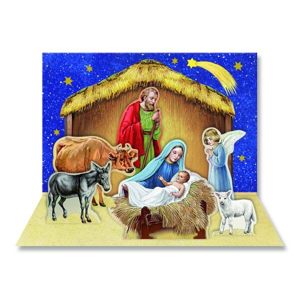 AG Pop-Up Nativity Matchbox