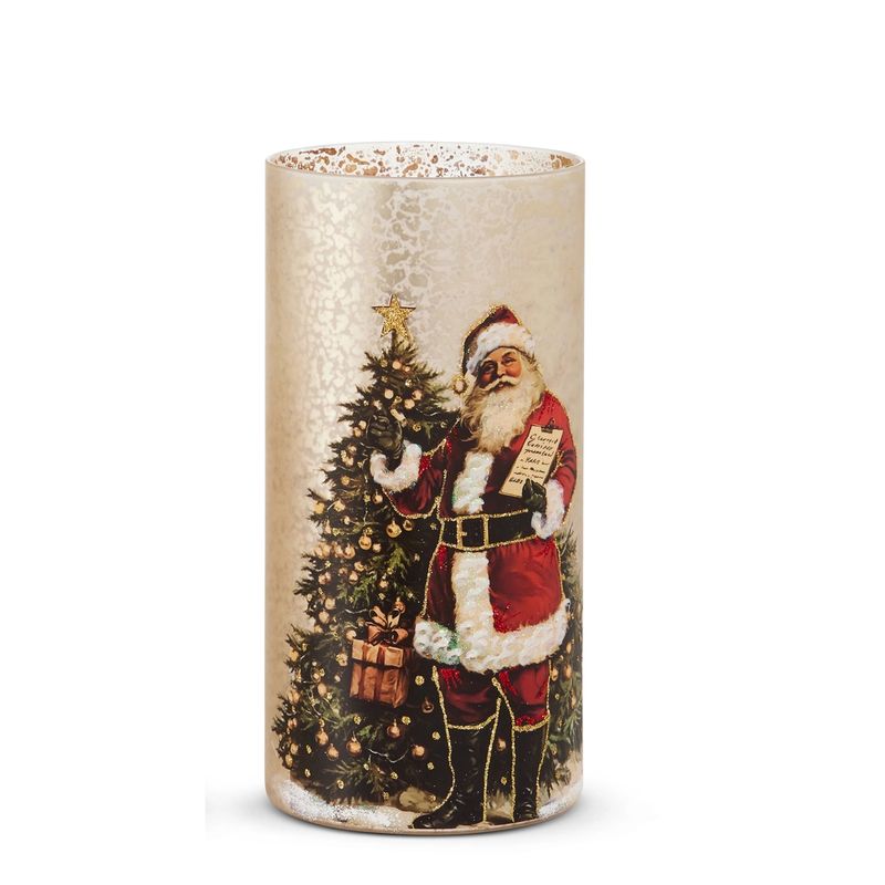 RAZ Checking It Twice (Lrg) Decorative Container