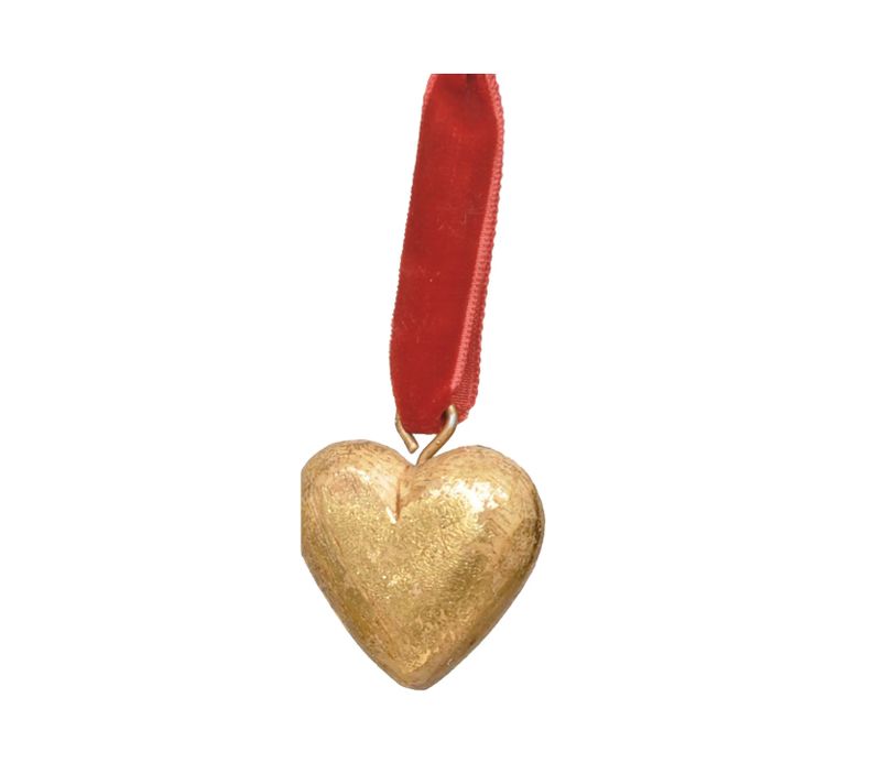 TRA Wood Heart Ornament