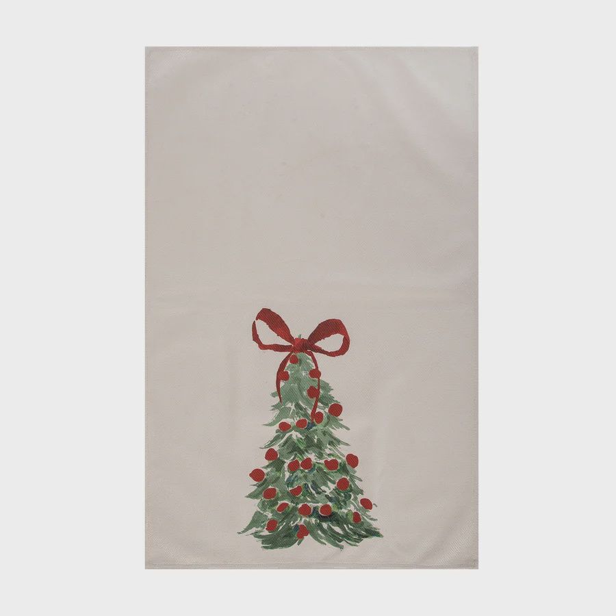 TRA Tea Towel Holiday Tree