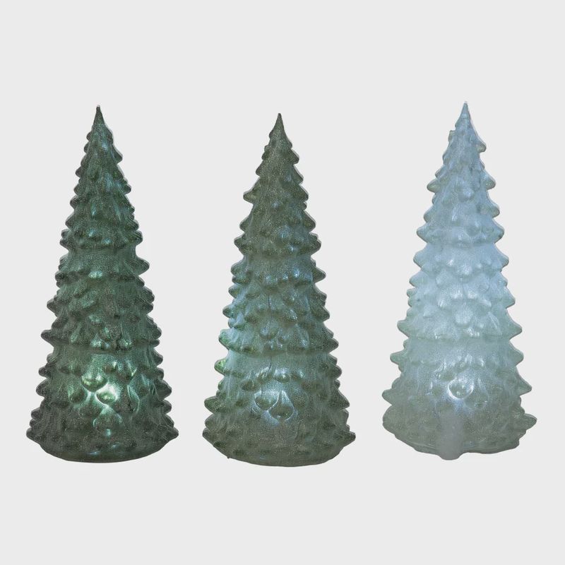TRA Medium Plastic Light Up Christmas Tree Asstd.