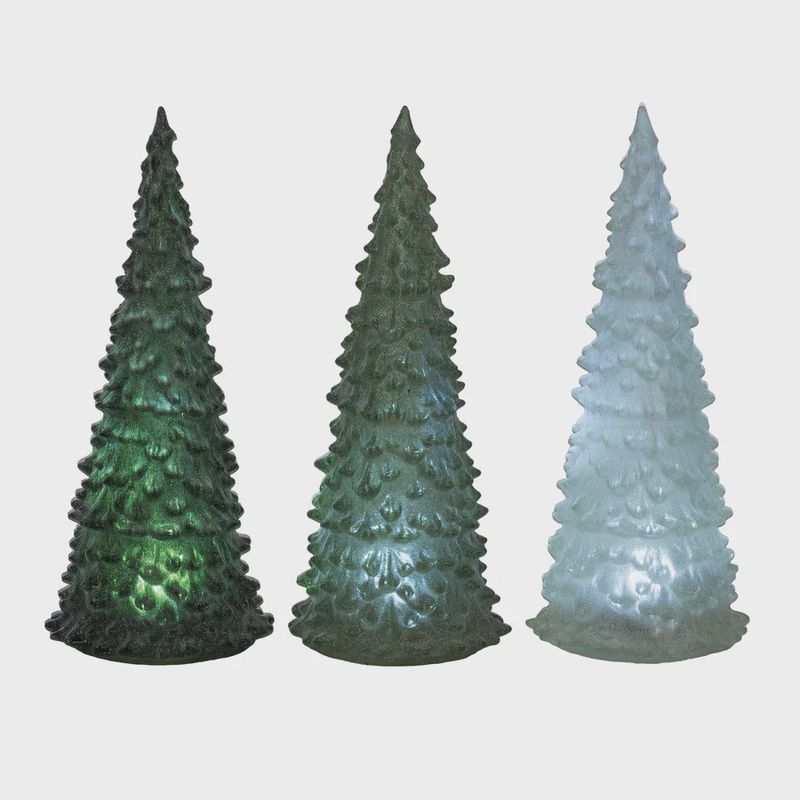 TRA Large Plastic Light Up Christmas Tree Asstd.