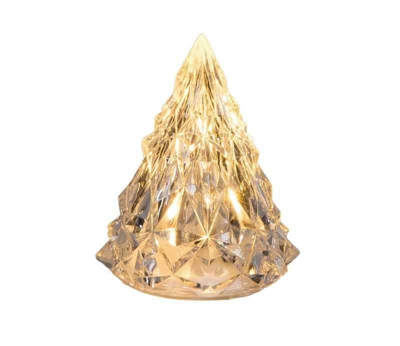 TRA Light Up Plastic Gold Tree