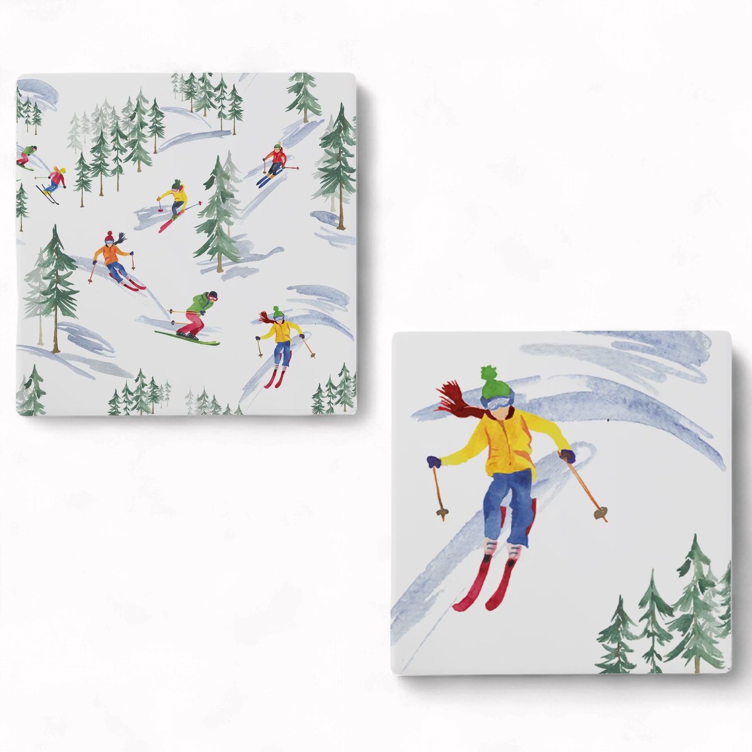 BI Down the Slope Coasters