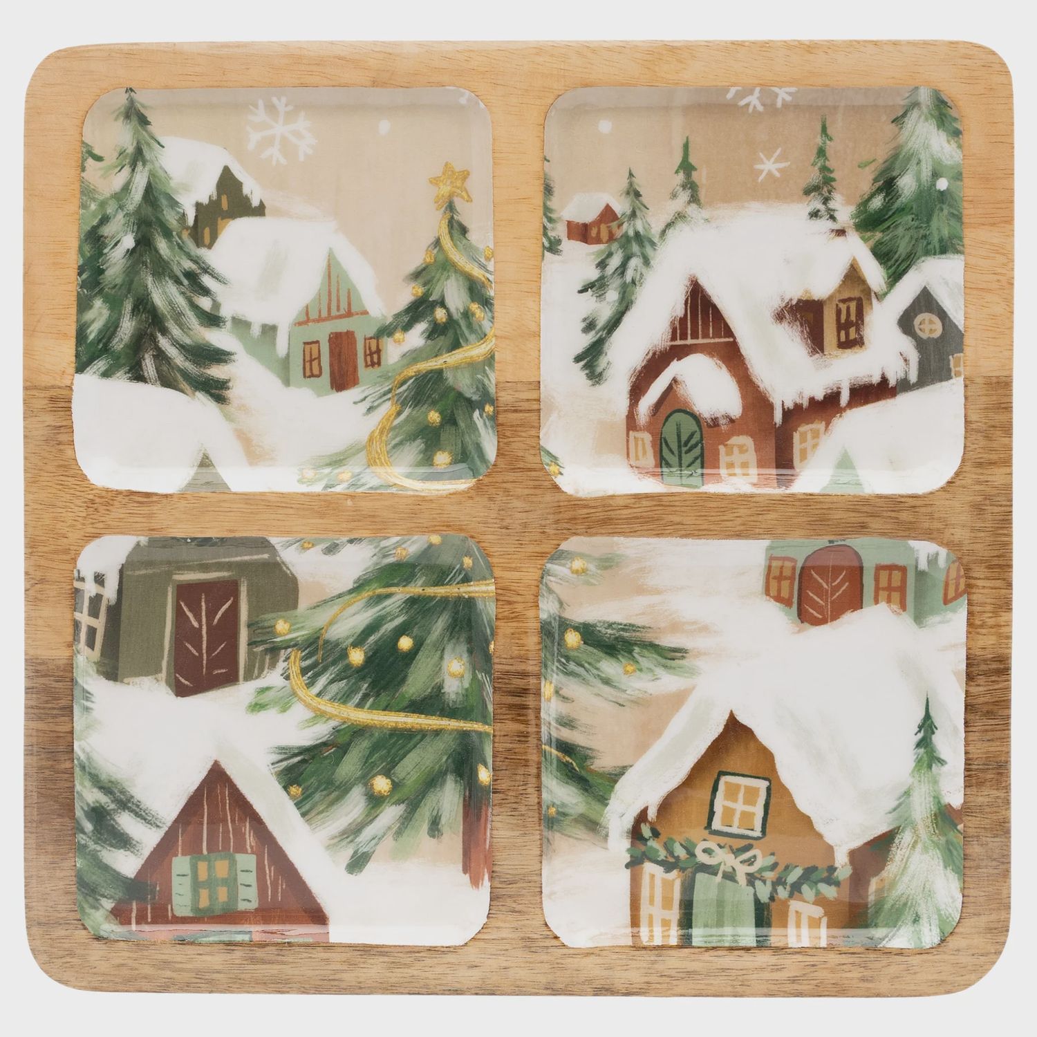 BI Gilded Village 4-Section Tray