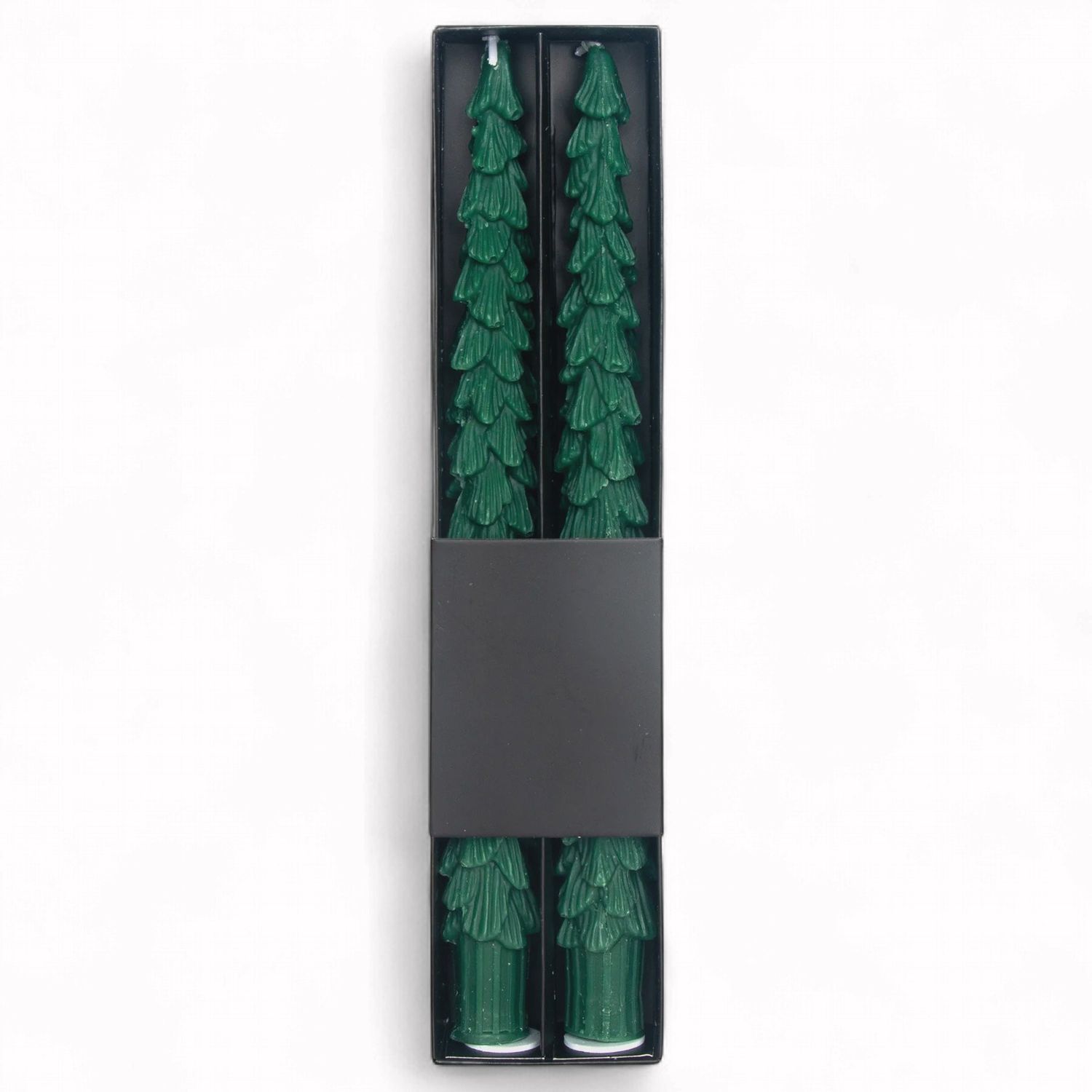 BI Green Tree Taper Candles