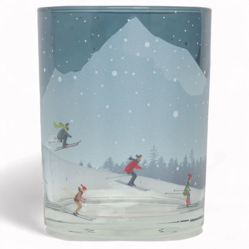 BI Down the Slope Candle Holder