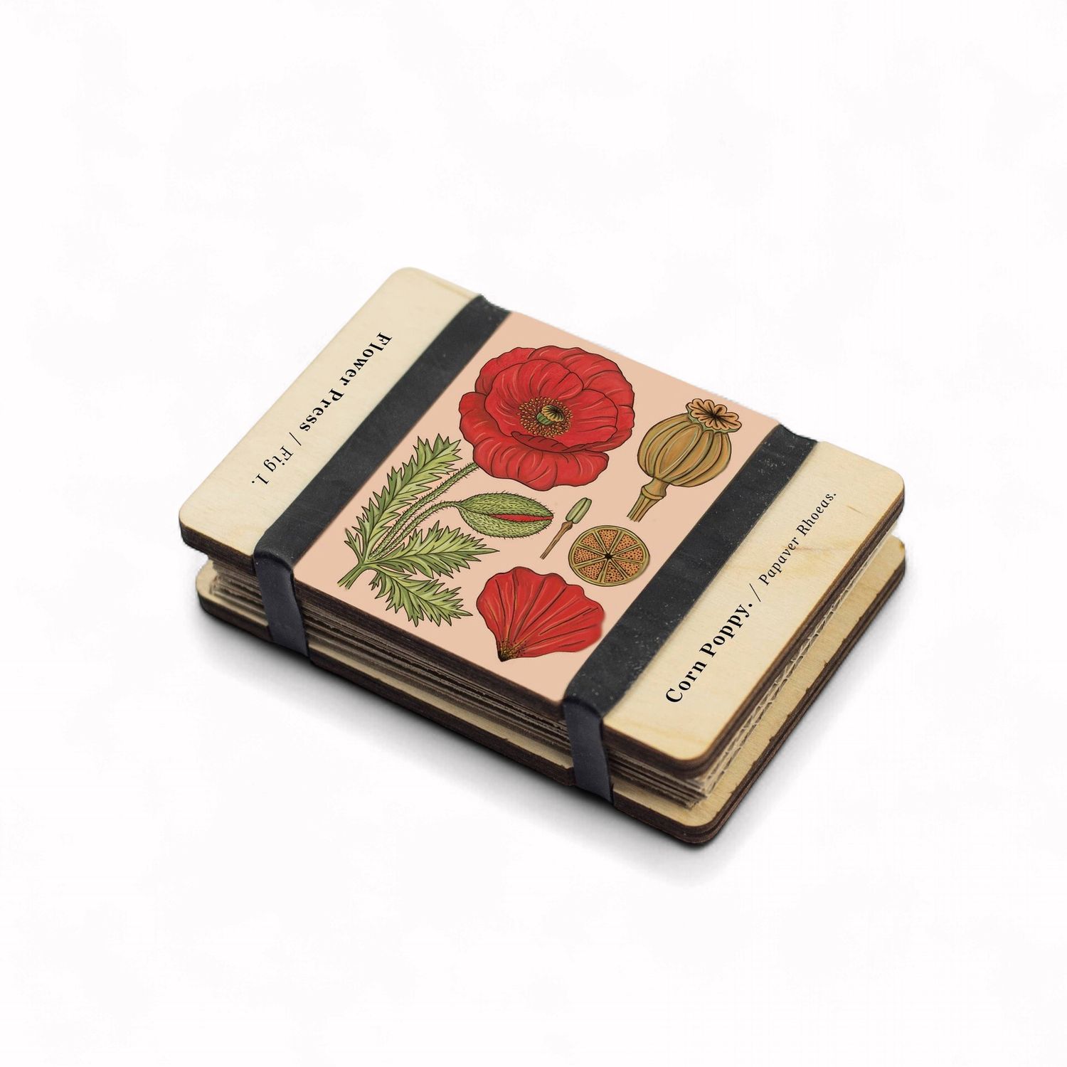 SW Vintage Corn Poppy -  Pocket Flower Press