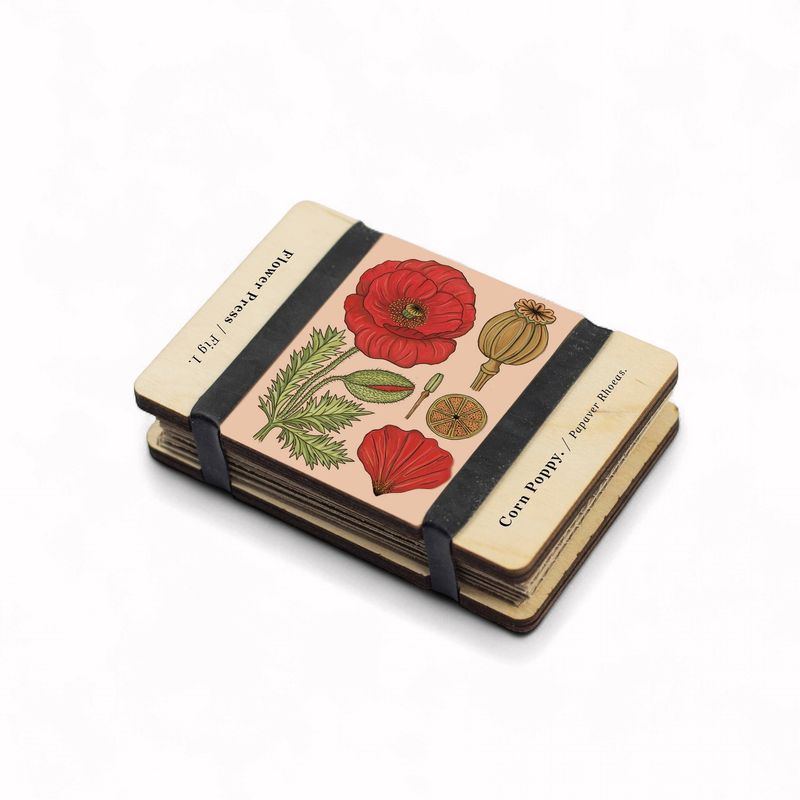 SW Vintage Corn Poppy -  Pocket Flower Press