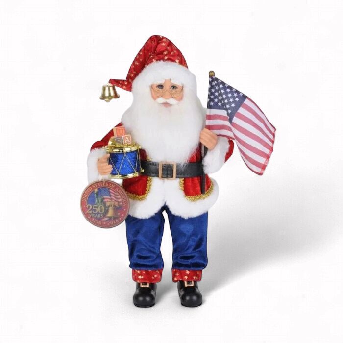 KDO Stars &amp; Stripes Santa