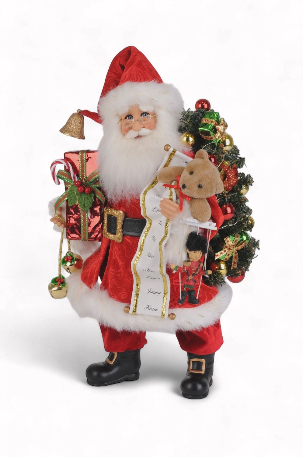 KDO Lighted Good Tidings Santa