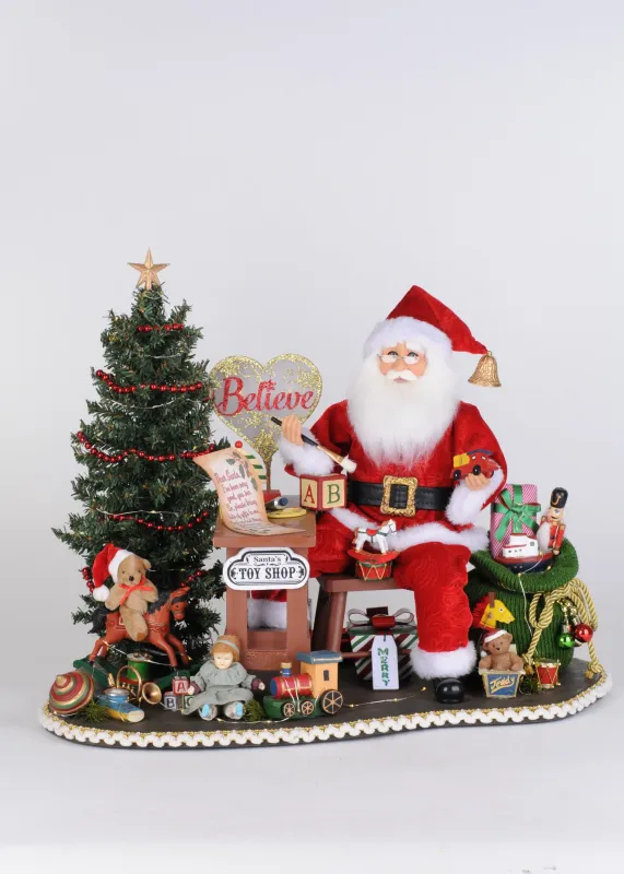 KDO Believe in the Magic of Christmas Santa