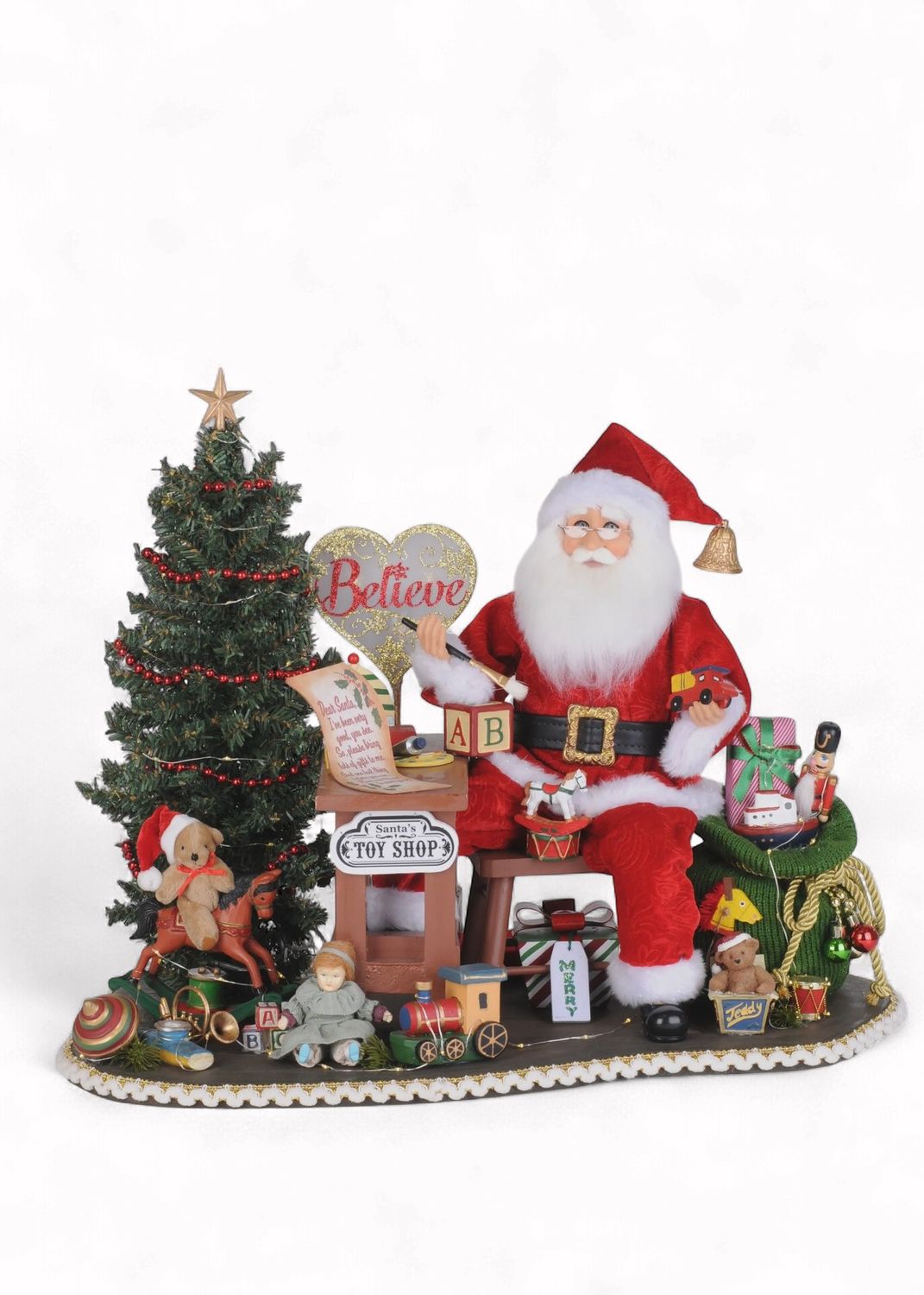 KDO Believe in the Magic of Christmas Santa
