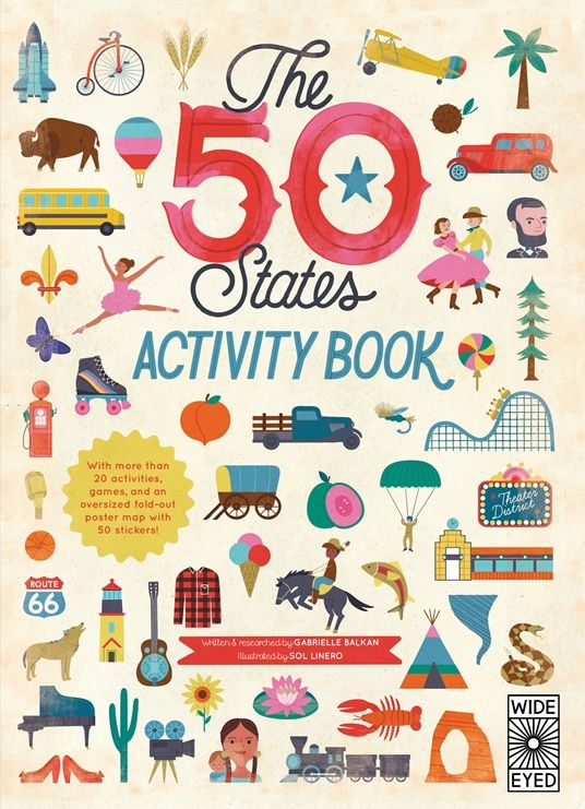 QUA The 50 States: Activity Book