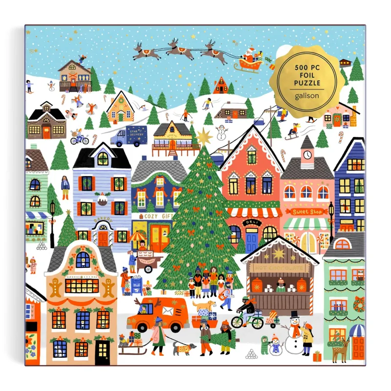 CB Merryville 500 PC Foil Puzzle