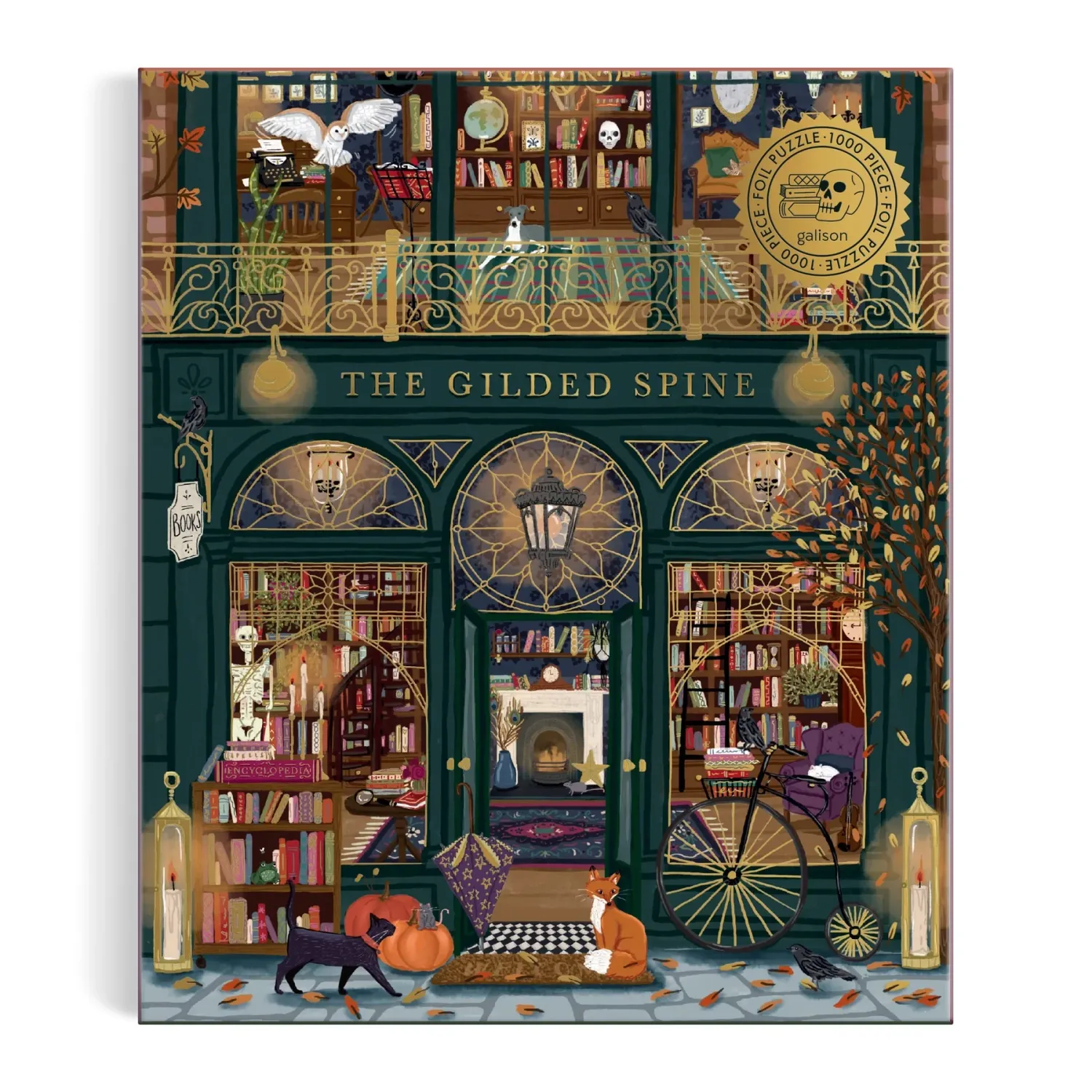 CB Gilded Spine 1,000 PC Foil  Puzzle