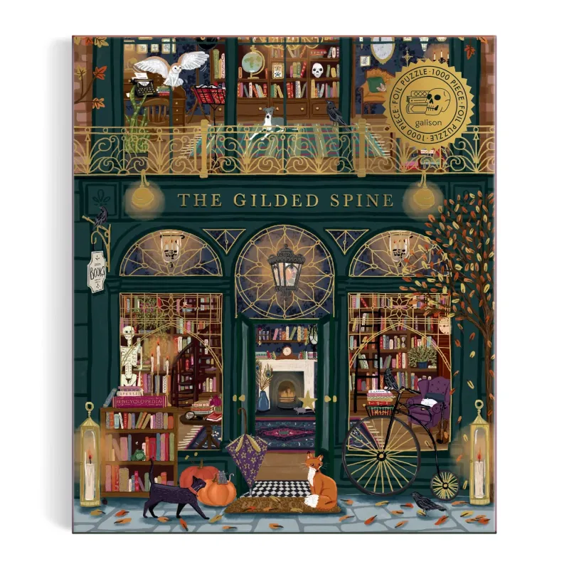 CB Gilded Spine 1,000 PC Foil  Puzzle