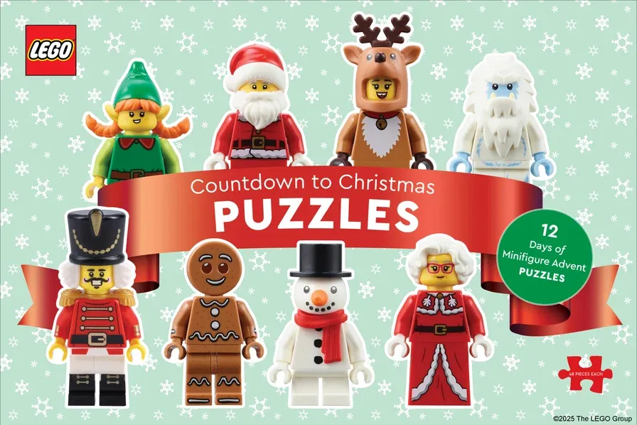 CB LEGO Countdown to Christmas Puzzles - 12 Days of Minifigure Advent Puzzles