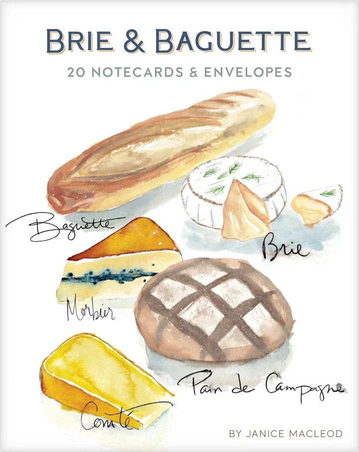CB Brie &amp; Baguette Boxed Notes