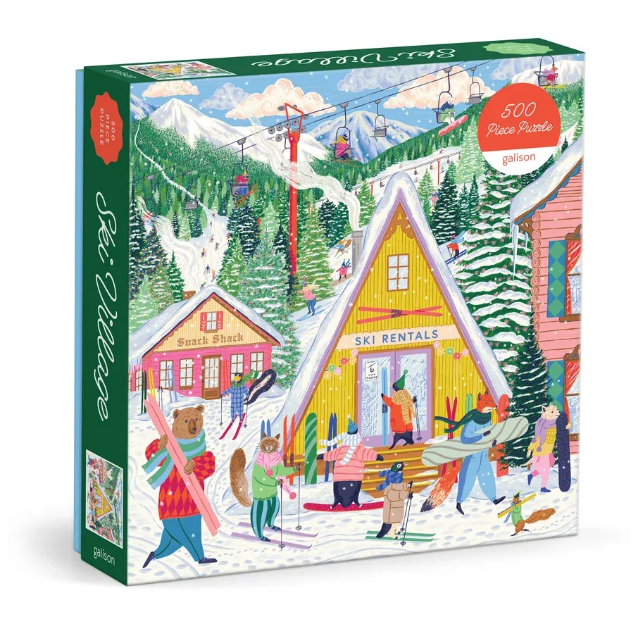 CB Ski Village 500 PC Puzzle