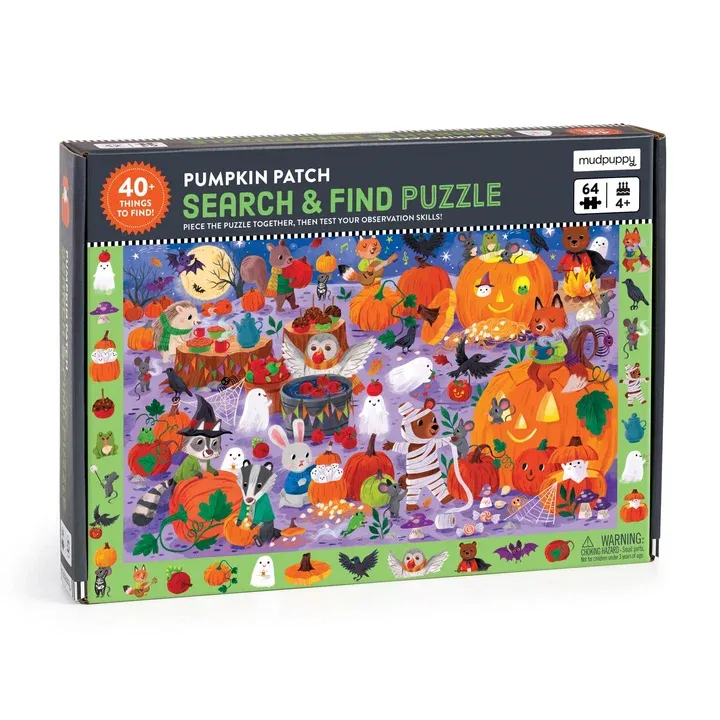 CB Pumpkin Patch 64 Piece Search &amp; Find Puzzle