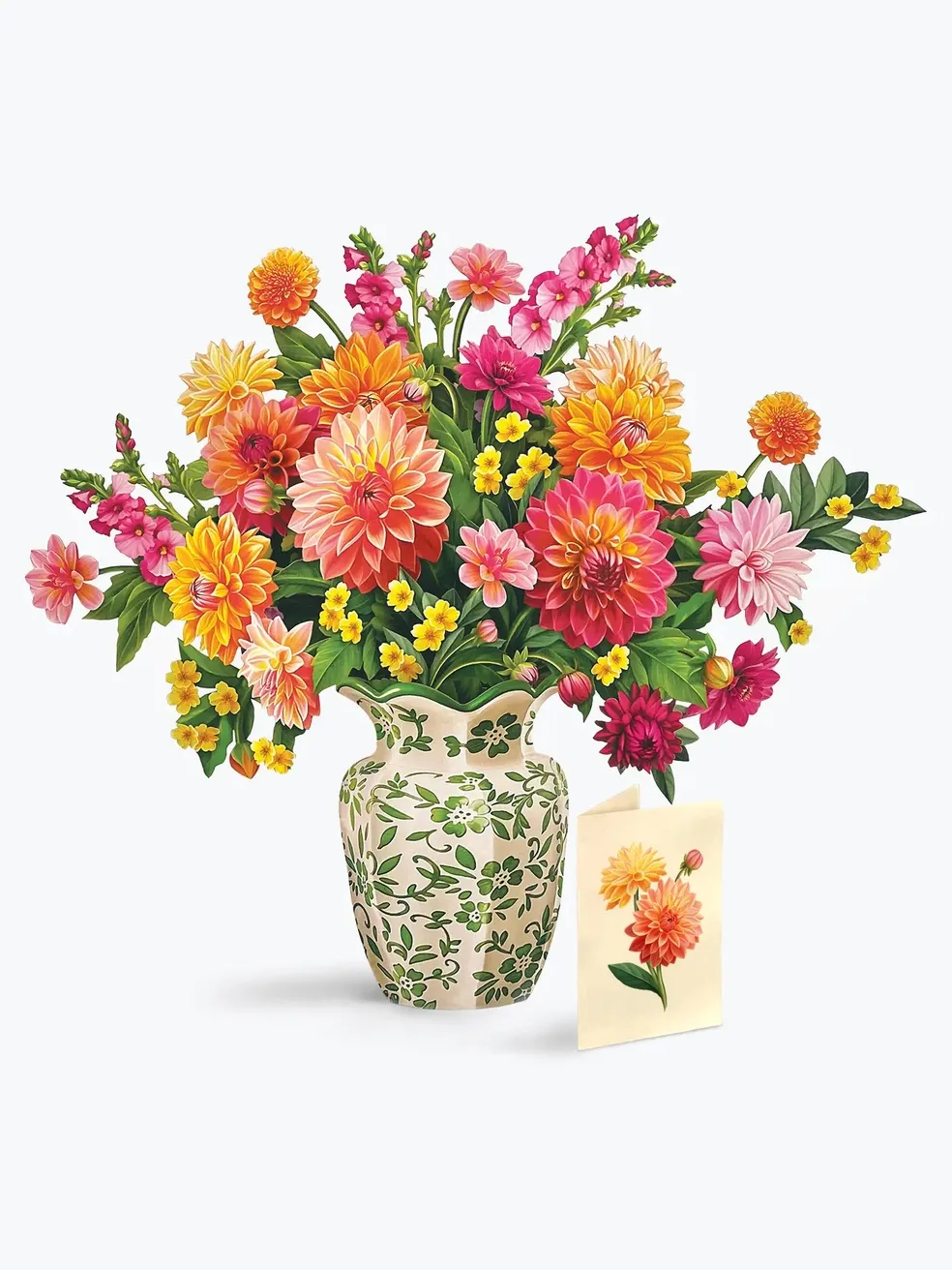 FP Dahlia Sunrise Greeting Card