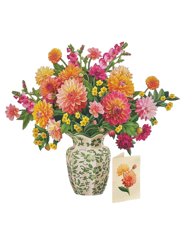 FP Dahlia Sunrise Greeting Card