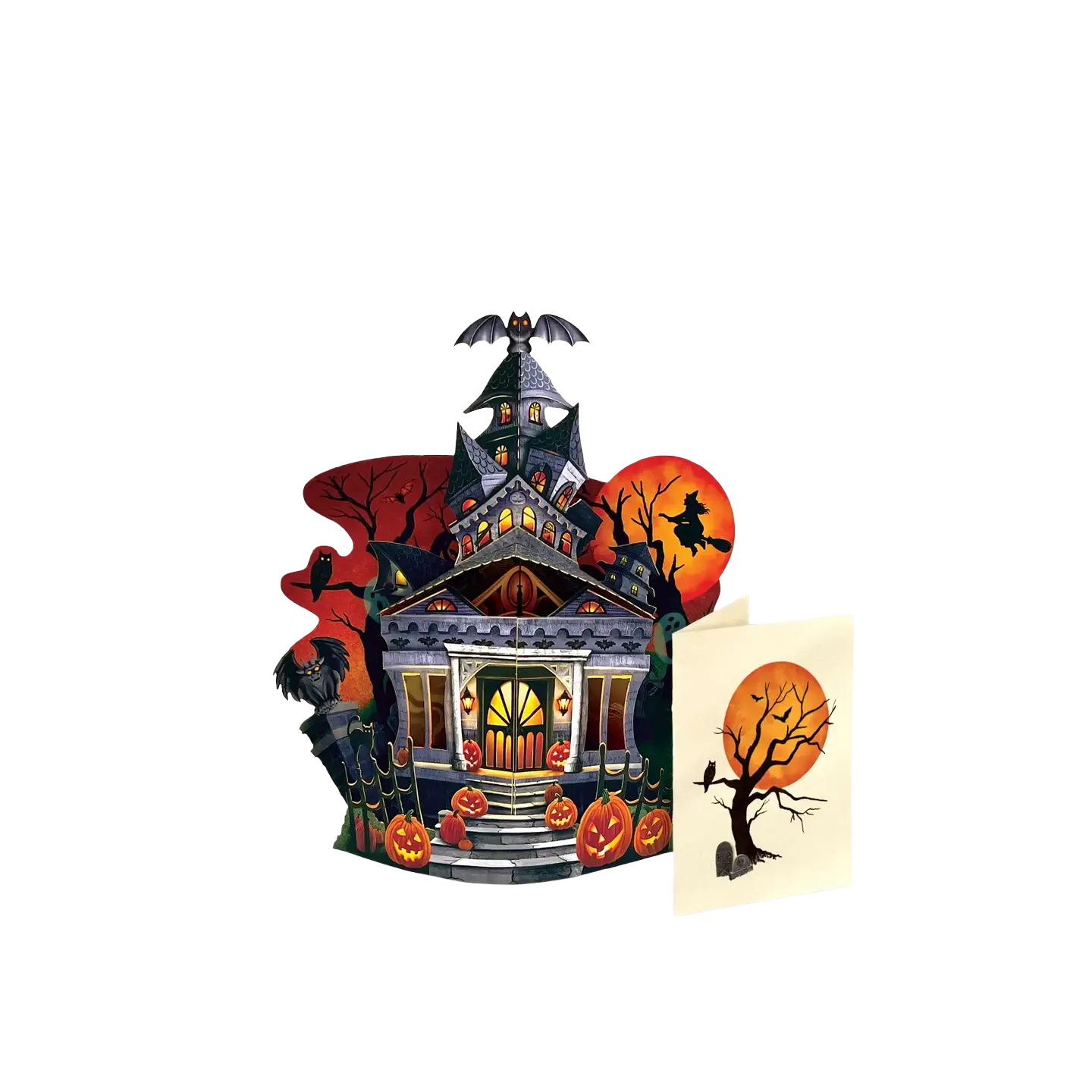 FP Mini Haunted House Greeting Card