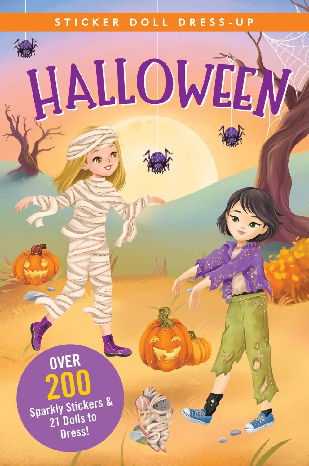 PP Halloween Sticker Doll Dress Up Book