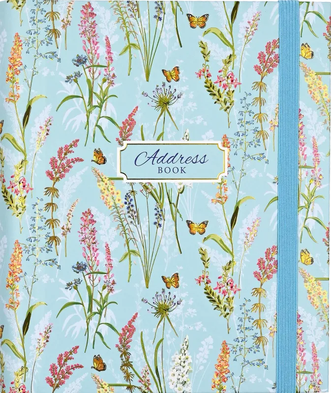 PP Blooms &amp; Butterflies Address Book