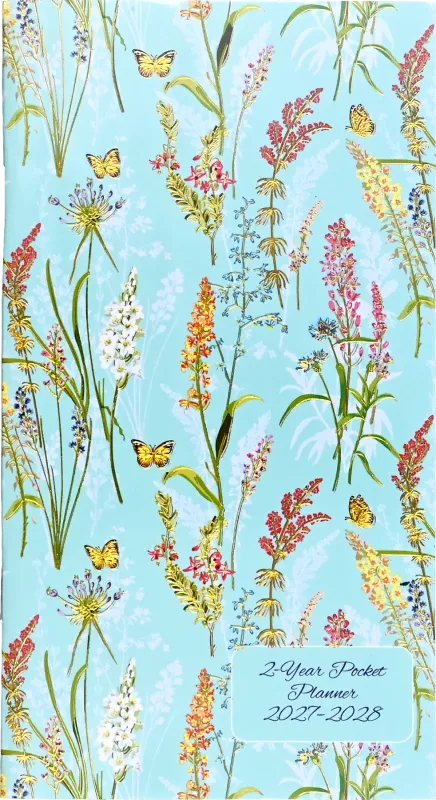 PP Blooms &amp; Butterflies Two Year Pocket Planner