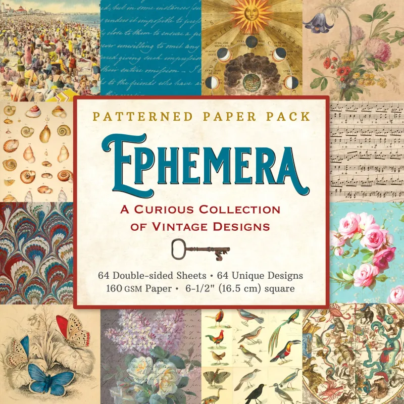 PP Ephemera Patterned Paper Pack