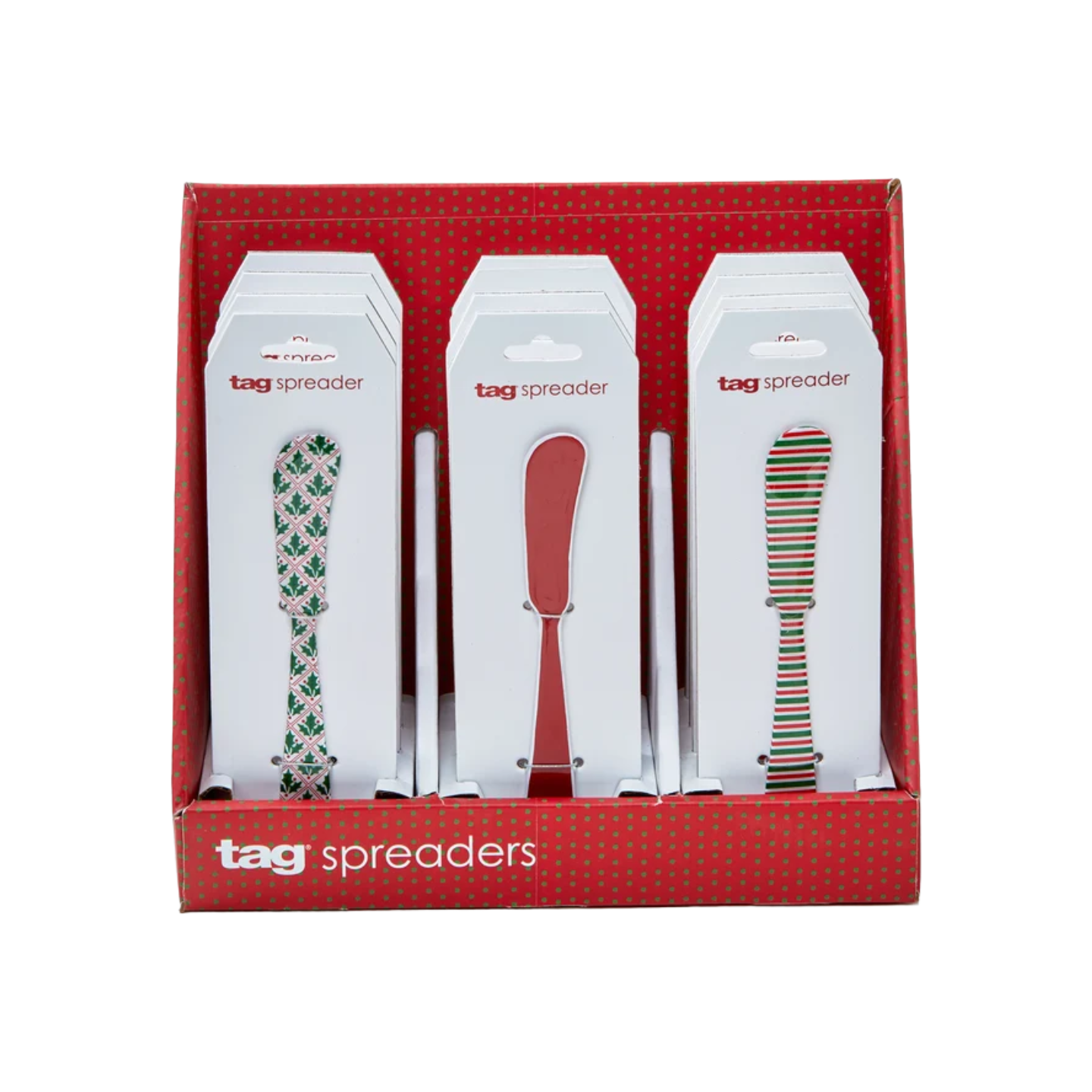 TA Wonderful Christmas Enamel Spreader